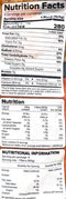 The Nutrition Facts of Haldiram's Mix Veg Paratha (4pcs) 