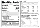 The Nutrition Facts of Haldiram's Muli Paratha (4 pcs ) 