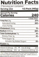 The Nutrition Facts of Haldiram's Palak Paneer 