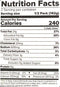 The Nutrition Facts of Haldiram's Palak Paneer 