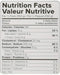 The Nutrition Facts of Haldiram's Pao Bhaji Minute Khana 