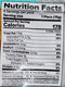 The Nutrition Facts of Haldiram's Plant Perfect Cickpea Patty 
