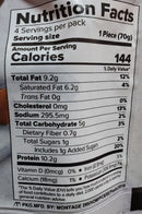 The Nutrition Facts of Haldiram's Plant Perfect Reshami Seekh Kabab 