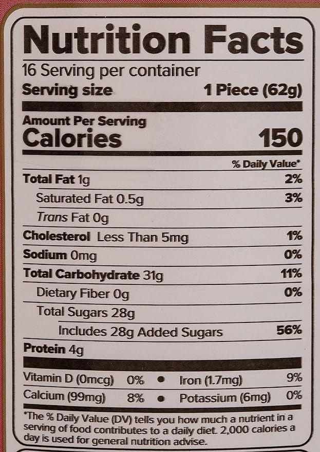 This is the Nutrition of Haldiram's Rosogolla.