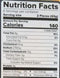 The Nutrition Facts of Haldiram's  Spinach Pakora (12pcs) 