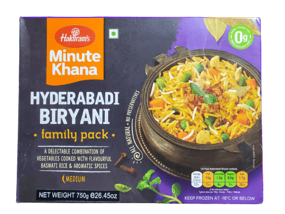 Haldiram's Hyderabadi Biryani Family Pack | MirchiMasalay