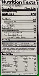 The Nutrition Facts of Haldirams Paneer Aloo Tikki (8pcs) 