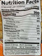The Nutrition Facts of Haldirams Paneer Onion Paratha (4pcs) 