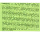 The Nutrition Facts of Hamdard Safi