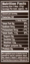 The Nutrition Facts of Honey Tree's Sugar Free Honey (Imitation) 