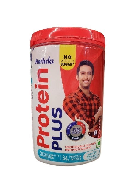Horlicks No Added Sugar Protein Plus MirchiMasalay