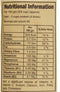 The Nutrition Facts of India Gate Basmati Rice Jute Design