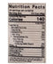The Nutrition Facts of Jalpur Dhokra Flour