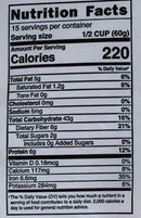 The Nutrition Facts of Jalpur Khichdi Flour