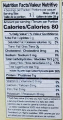 The Nutrition Facts of Jazaa Mango Jelly 