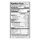 The Nutrition Facts of Jazaa Turmeric Powder 