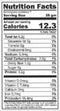 The Nutrition Facts of Jiva Organic Amla Powder 