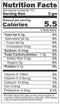The Nutrition Facts of Jiva Organic Bay Leaves Whole 