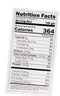 The Nutrition Facts of Jiva Organic Garbanzos Chick Peas 
