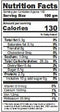 The Nutrition Facts of Jiva Organic Idli Rice Large
