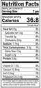 The Nutrition Facts of Jiva Organic Nutmeg Whole 
