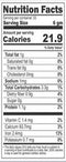 The Nutrition Facts of Jiva Organic Star Anise 