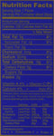The Nutrition Facts of This is the Nutrition of KCB Cake Rusk (Fennel Seeds).