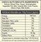 The Nutrition Facts of Karachi Bakery Choco Nuts Biscuits 