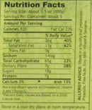 This is the Nutrition of Karachi Bakery Pista Biscuits.