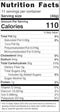 This is the Nutrition of Kartago Organic Date Cube MirchiMasalay