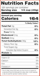 The Nutrition Facts of Khazana Basmati Rice