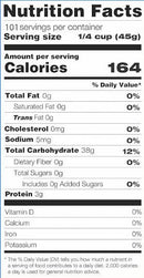 The Nutrition Facts of Khazana Premium Basmati Rice