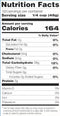 The Nutrition Facts of Khazana Premium Basmati Rice