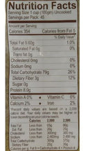 The Nutrition Facts of Kohinoor Extra Long Basmati Rice