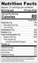 The Nutrition Facts of Krinos Fine Bulgur