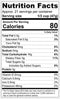 The Nutrition Facts of Krinos Fine Bulgur