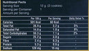 This is the Nutrition of LU Bakeri Coconut Cookies.