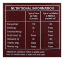 This is the Nutrition of Lasa Lamsa Mix Blend Tea.