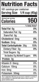 The Nutrition Facts of Laxmi Diabetic Rice