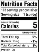 The Nutrition Facts of Laxmi Garlic Paste 