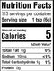 The Nutrition Facts of Laxmi Garlic Paste 