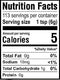 The Nutrition Facts of Laxmi Ginger Garlic Paste 