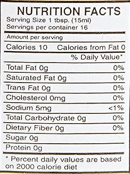 The Nutrition Facts of Laxmi Ginger Paste 