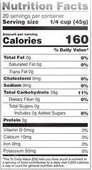 The Nutrition Facts of Laxmi Idli Rava
