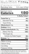 The Nutrition Facts of Laxmi Kabuli Chana
