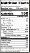 The Nutrition Facts of Laxmi Masoor Dal