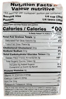 The Nutrition Facts of Laxmi MultiGrain Chappati Flour