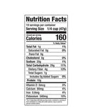 The Nutrition Facts of Laxmi Organic Toor Dal