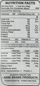 The Nutrition Facts of Laxmi Ponni Raw Rice