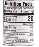 The Nutrition Facts of Laxmi Tamarind & Dates Chutney Small